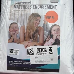 Mattress‎ Encasement TWIN XL Waterproof Bed Bug Proof Zip Guard